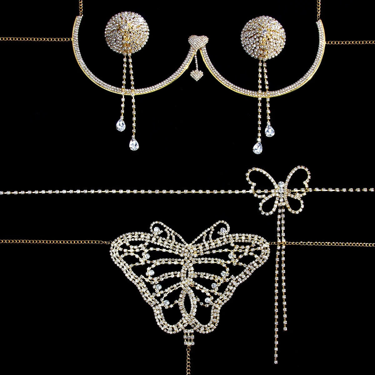 Ryn - Strass Lingerie Set