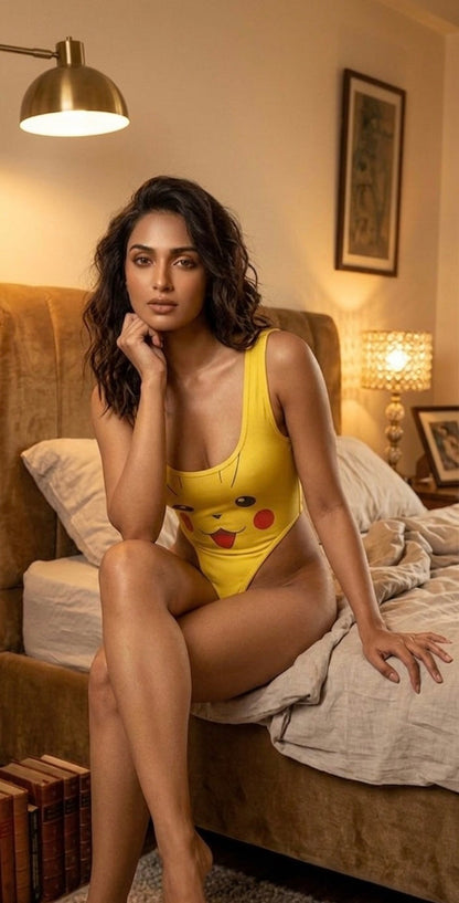 ⚡ Pikachu Cosplay Bodysuit