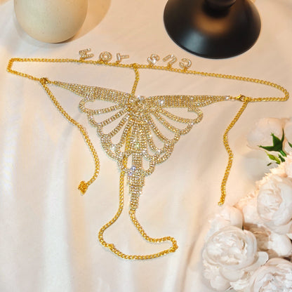 Personalized Kierstin - Strass Lingerie Set