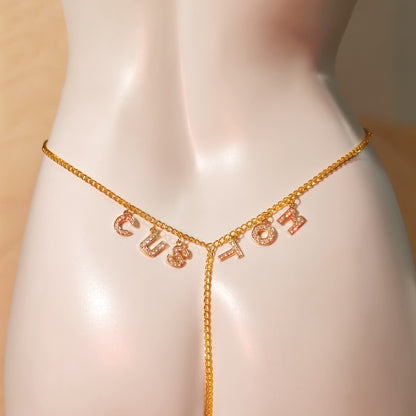Personalized Kierstin - Strass Lingerie Set