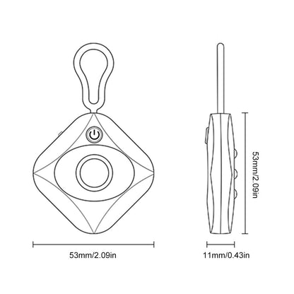 Hidden Camera Detector With Keychain.(Pack of 2)