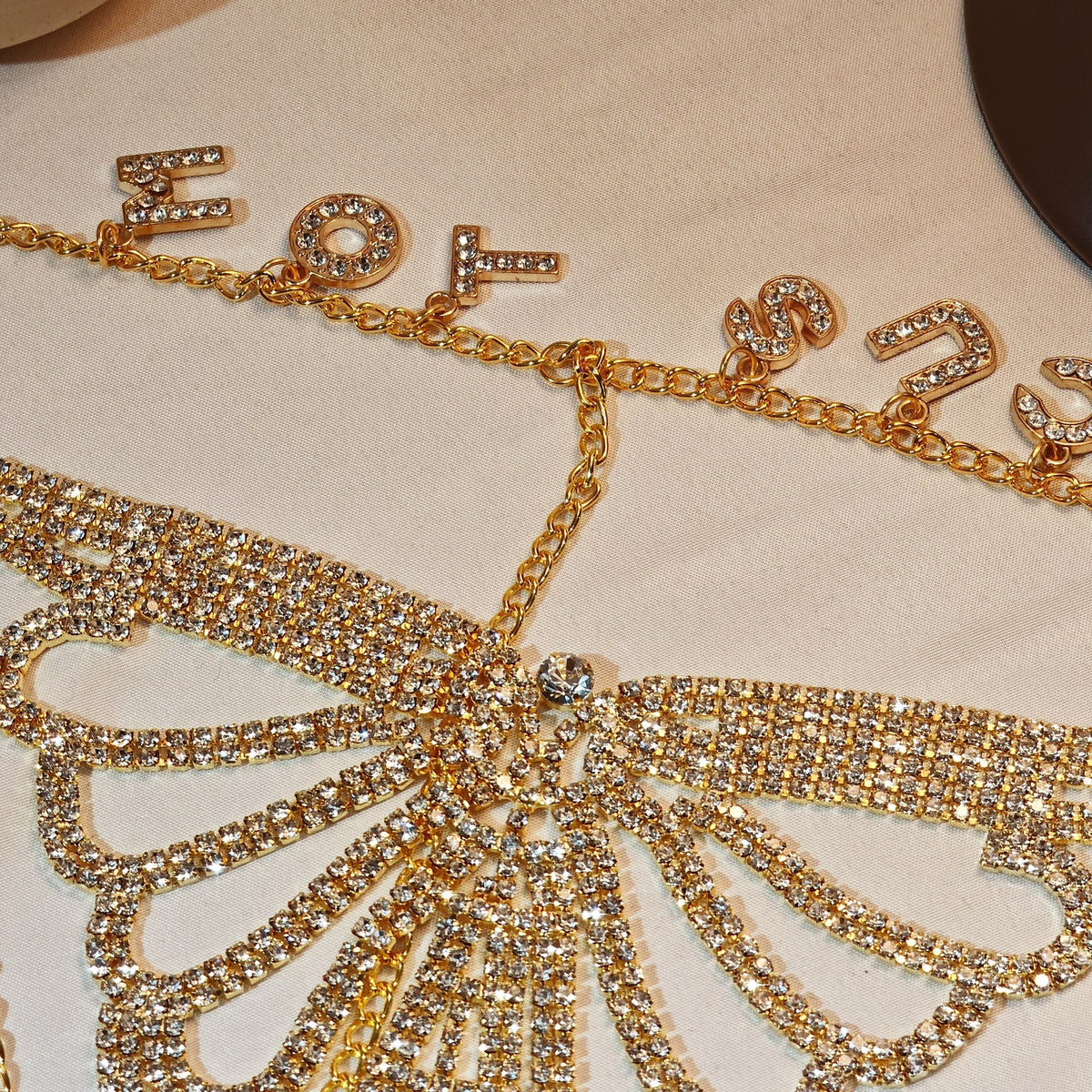 Personalized Kierstin - Strass Lingerie Set