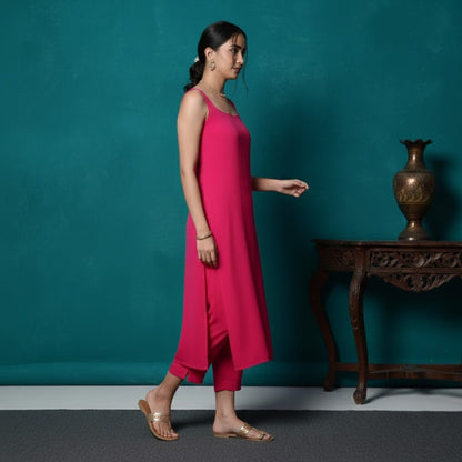 Women's Pack of 3 Pure Cotton Kurtis with Pant & Dupatta |C-019