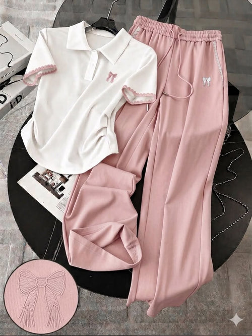 Women’s Elegant Comfort Co-Ord Set [Blush Pink]