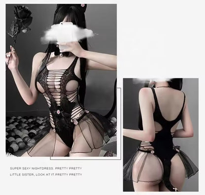 cat roleplay fantasy Full set with Headgear