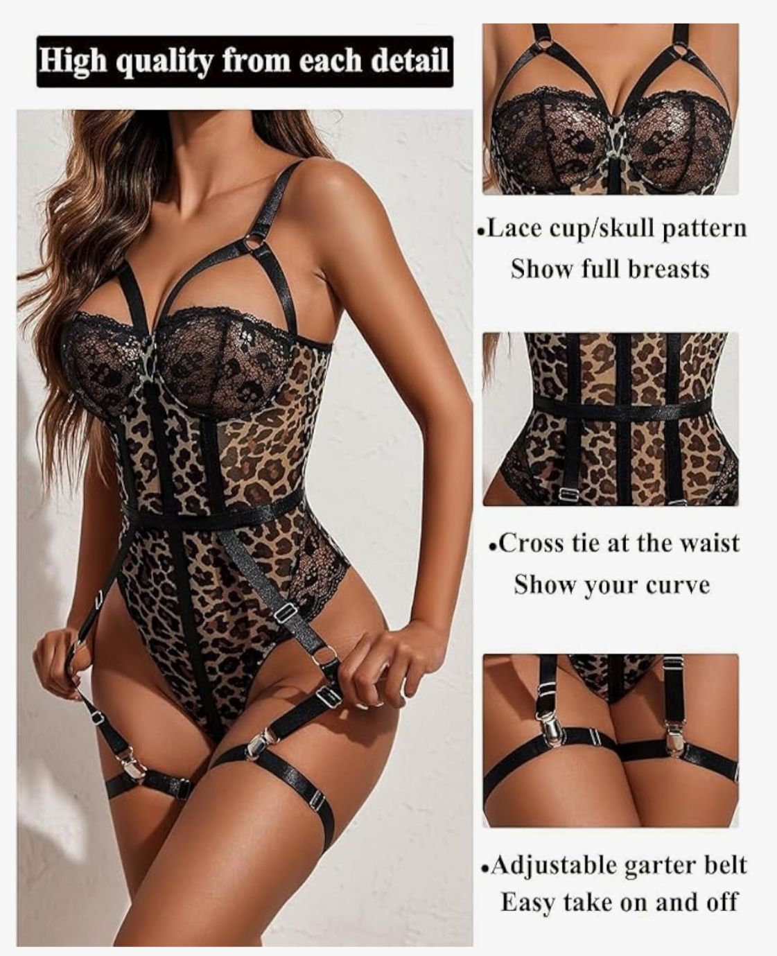 Baddie Garter Set & Bodysuit
