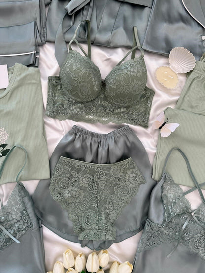 Ultra Premium Luxury Nightwear & Bra Panty Set