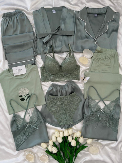 Ultra Premium Luxury Nightwear & Bra Panty Set