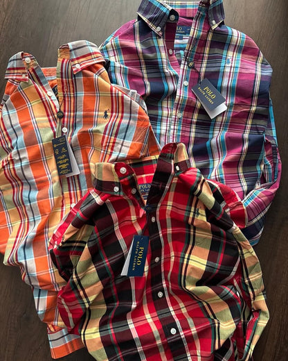 PACK OF 3 MEN'S CHECK SHIRT