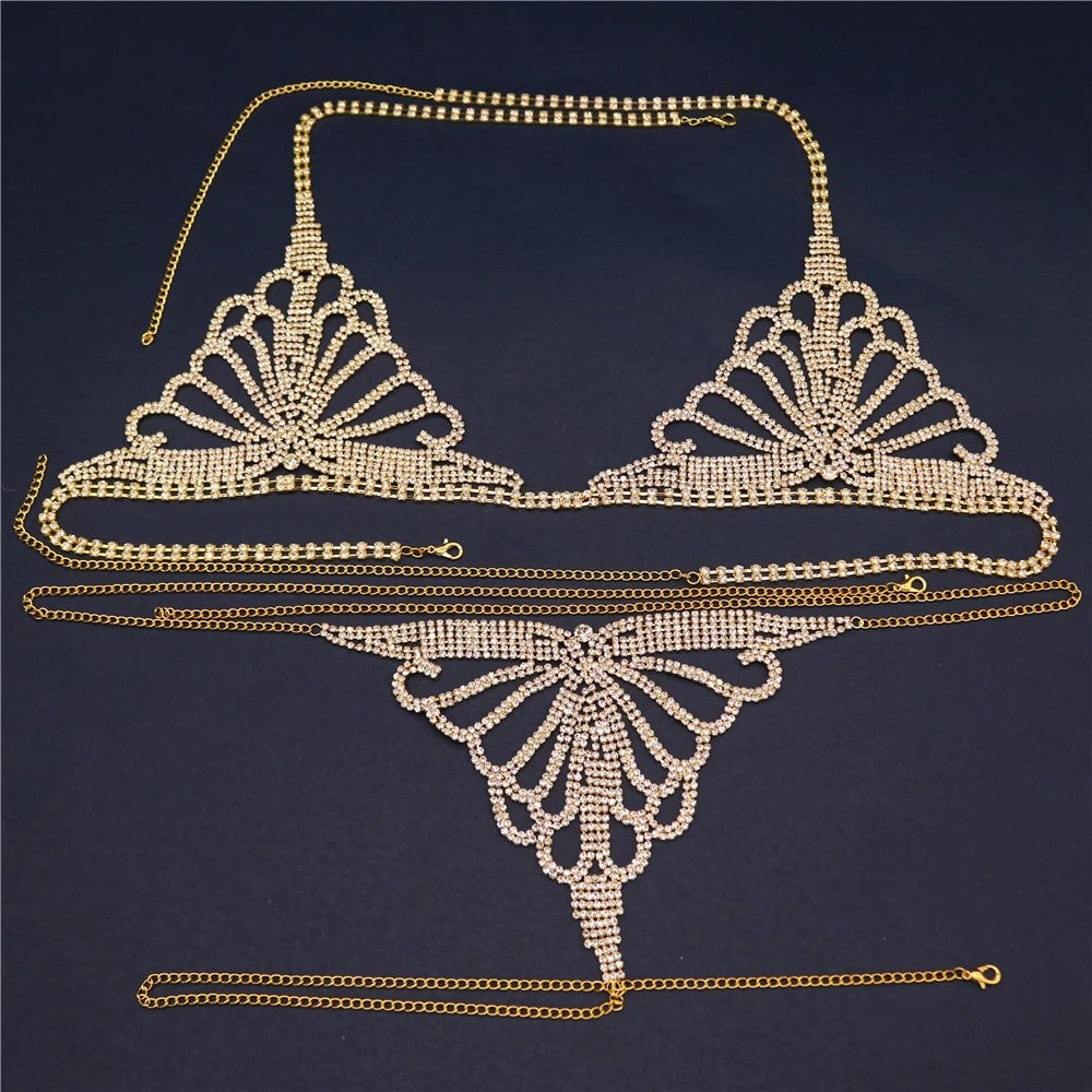 Personalized Kierstin - Strass Lingerie Set