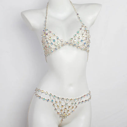 Krissy - Strass Lingerie Set