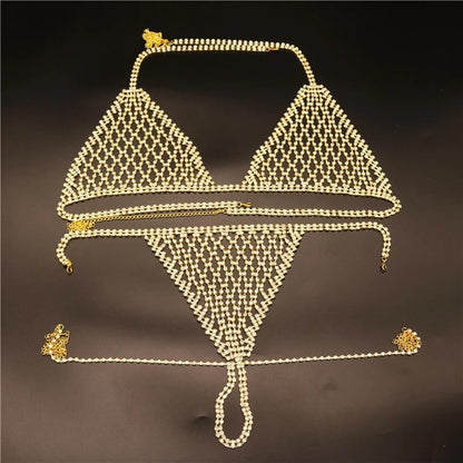 Gracie - Strass Lingerie Set