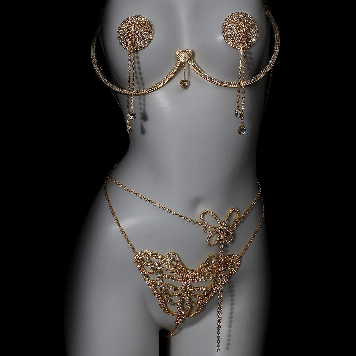 Ryn - Strass Lingerie Set