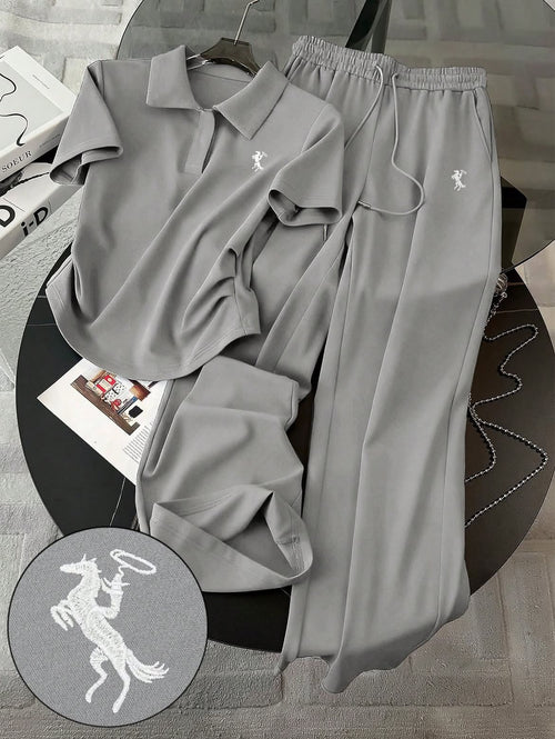 Women’s Elegant Comfort Co-Ord Set [Grey]