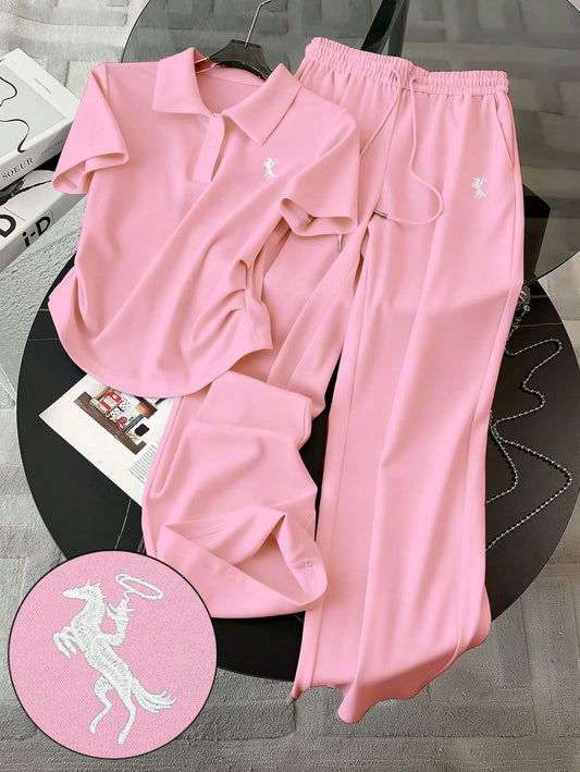 Women’s Elegant Comfort Co-Ord Set [Pink]