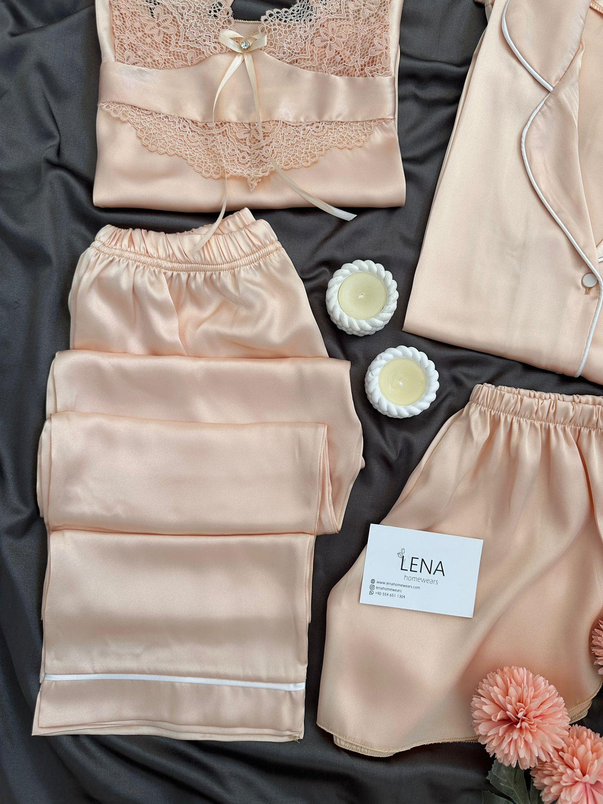 Love Night Suit & Bra Penty Set Combo for Women's