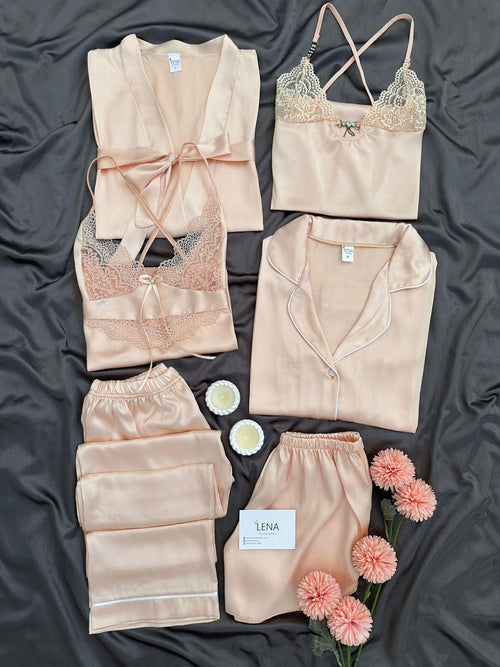 Love Night Suit & Bra Penty Set Combo for Women's
